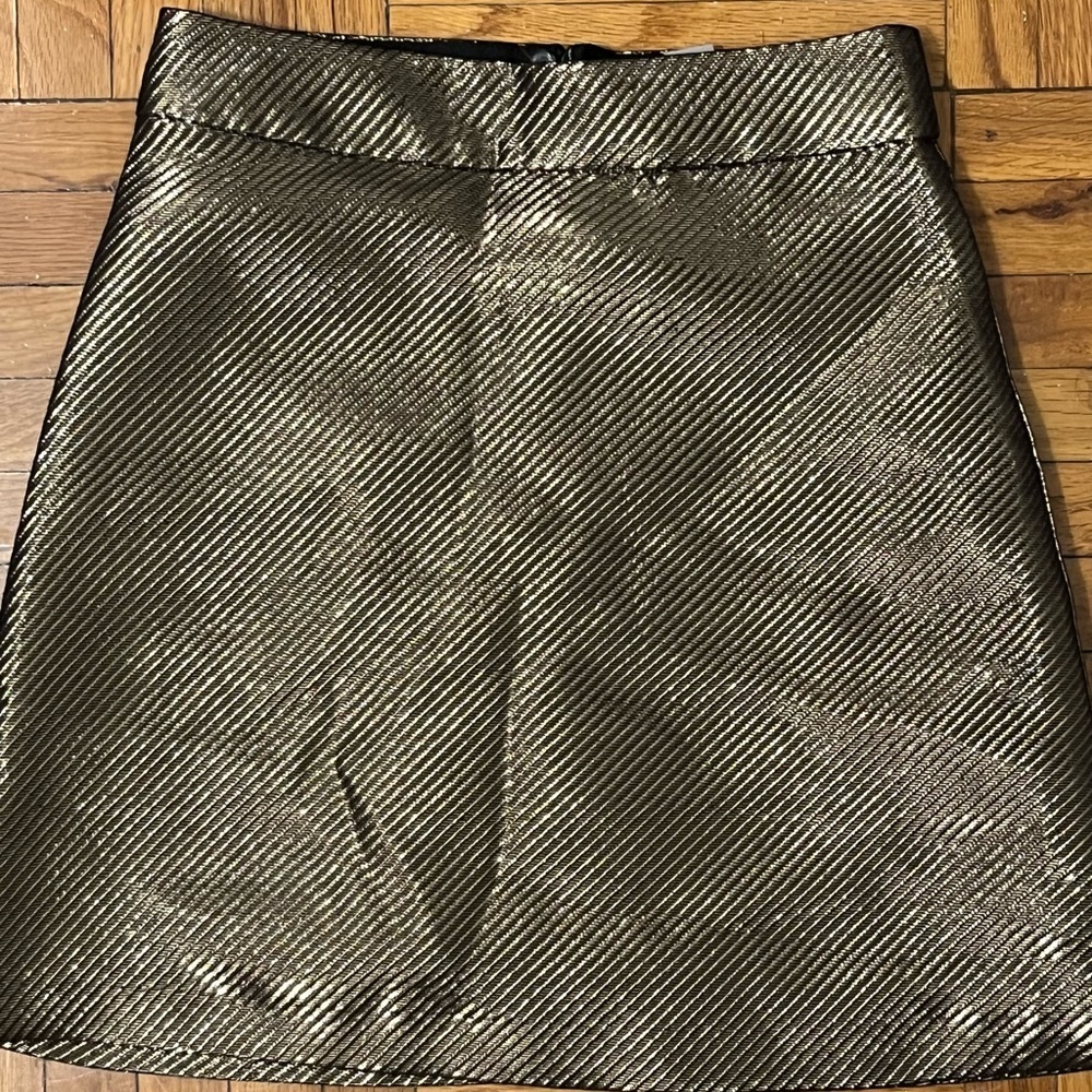 Gold H&M skirt